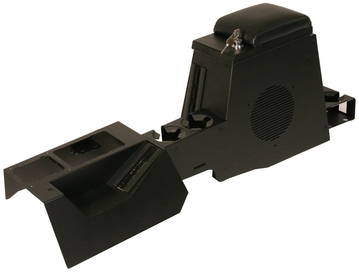 Series II Center Console - '97-06 Wrangler TJ; w/ Factory Console; w/ Factory Subwoofer (Full Console; Black)