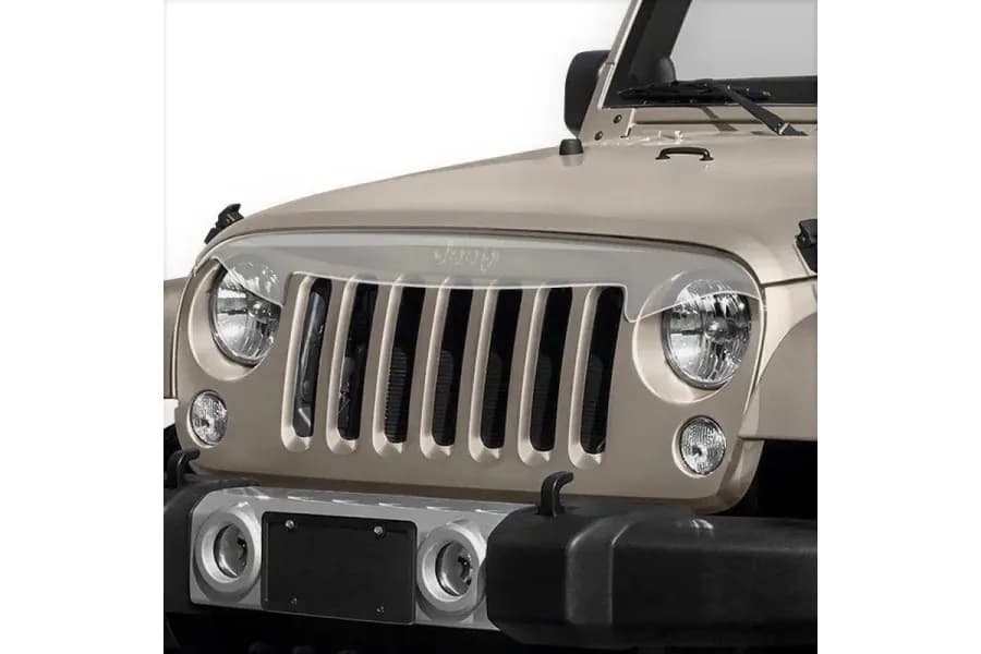 0718 Wrangler Condor Hood Shield Clear(Can Paint Backside For Color Match Look)