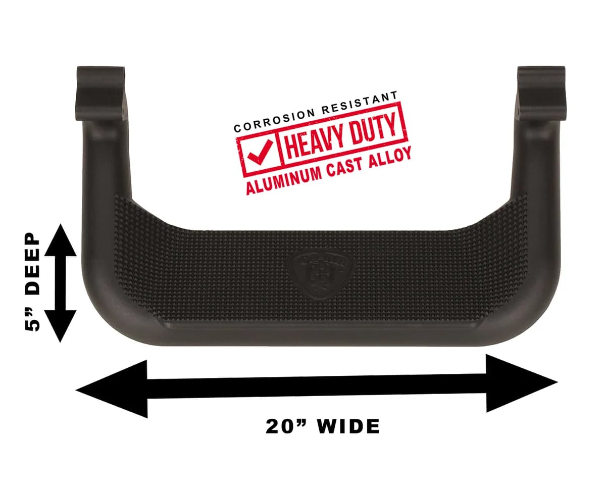 CARR - 121241 - Super Hoop; Assist/Side Step; XP3 Black Powder Coat; Pair