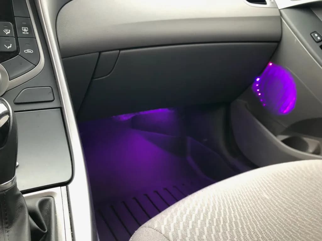 Coloradapt 8-Piece Light 6smd Pod RGB Multi-Color Accent Kit With Remote Control