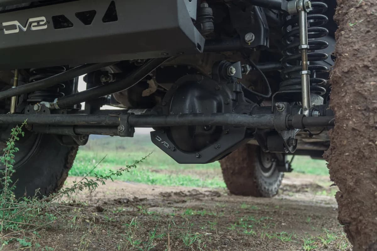 DV8 2007-2018 Jeep Wrangler JK Dana 30 Front Differential Skid Plate SPJK-11