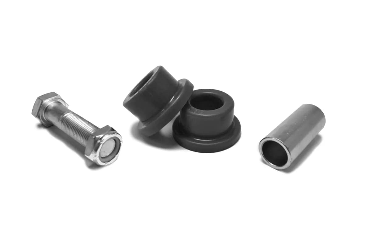 1/2 Bore 1.50 Wide Fits 1.125 ID Tube Black Poly Bushings Hardware Included