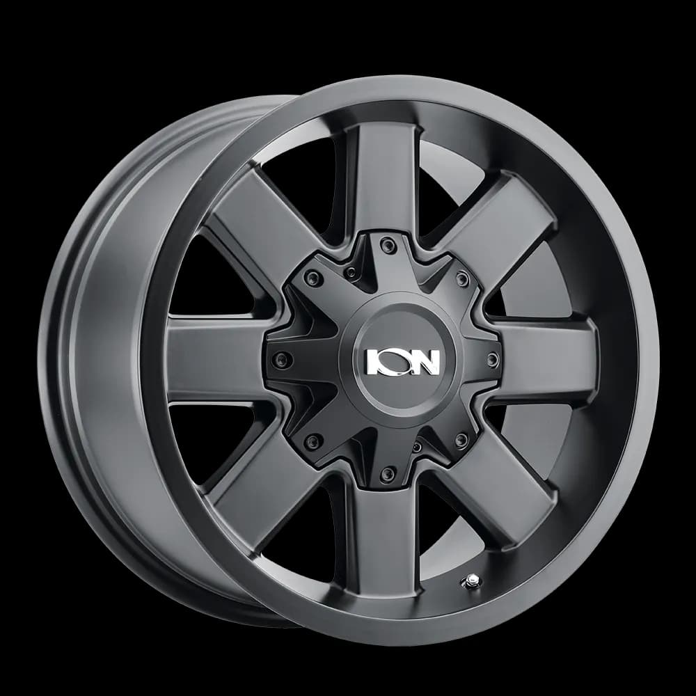 Ion 141 Satin Black 18x9 8-180 18mm 124.1mm 141-8978b18