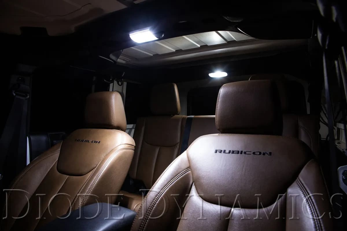 Diode Dynamics Interior LED Conversion Stage 2 Kit, Cool White - JK 4Dr