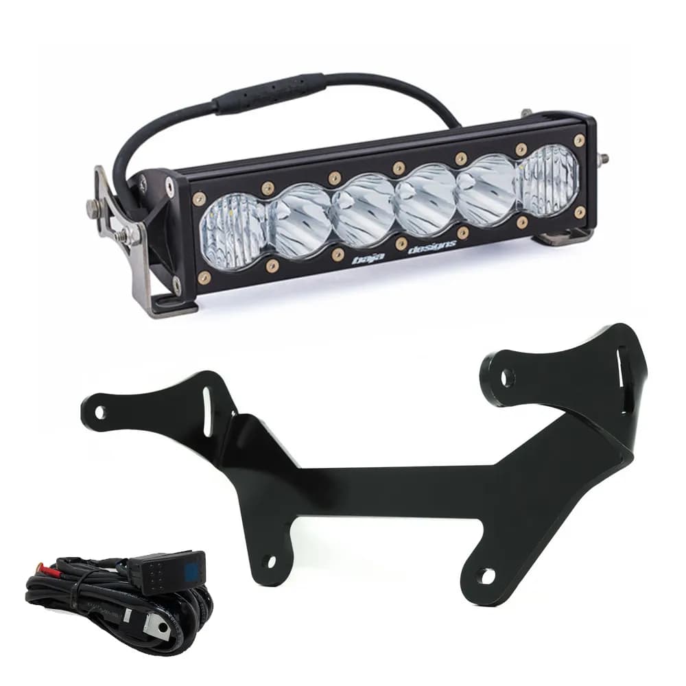 Baja Designs 447089 OnX6+ LED 10 Inch Shock Mount Light Bar Kit