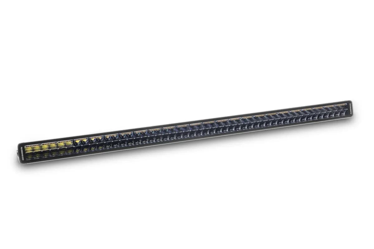 Go Rhino 754805012CDS Blackout Combo Series - DOUBLELINE 50 Double Row Light Bar w/Amber LEDs