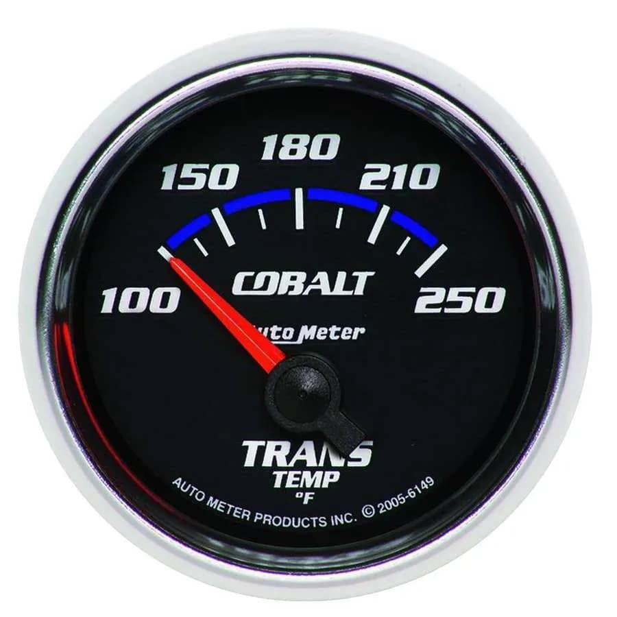 Gauge, Transmission Temp, 2 1/16", 100-250?F, Electric, Cobalt
