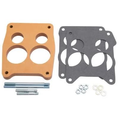 Edelbrock 8726 QuadraJet Carburetor Spacer #8726 4-Hole 3/4in Thick