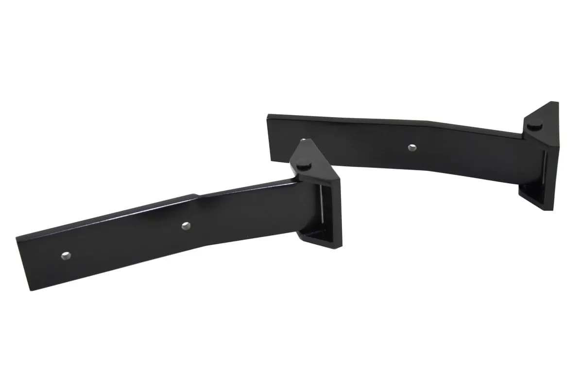 Jeep JK Tailgate Hinge Pair 07-18 Wrangler JK Powdercoat Black Kentrol