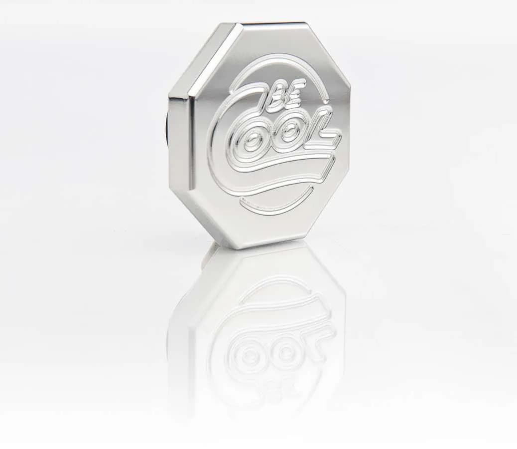 Polished Finish Octagon-Style Billet Radiator Cap Be Cool Radiator