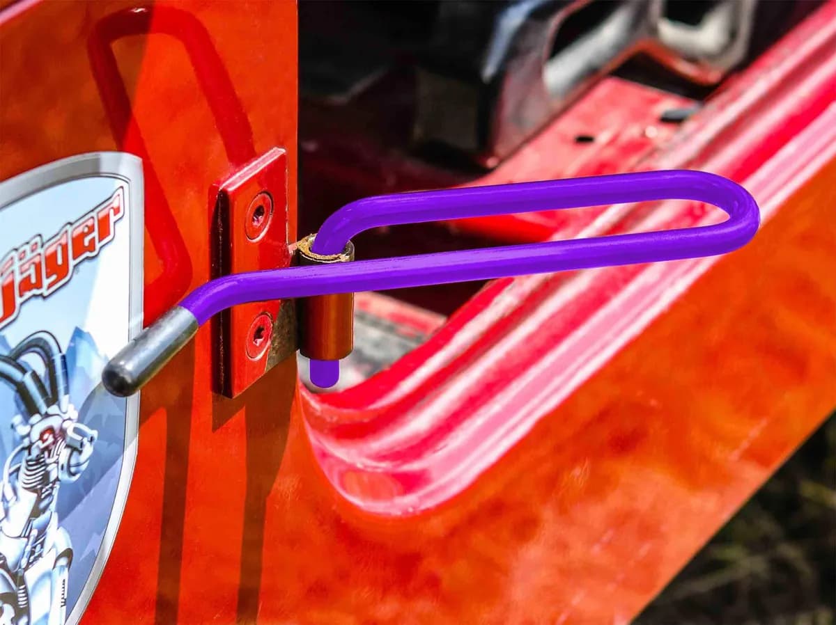 Exterior Accessories 1976-1986 Foot Pegs Sinbad Purple