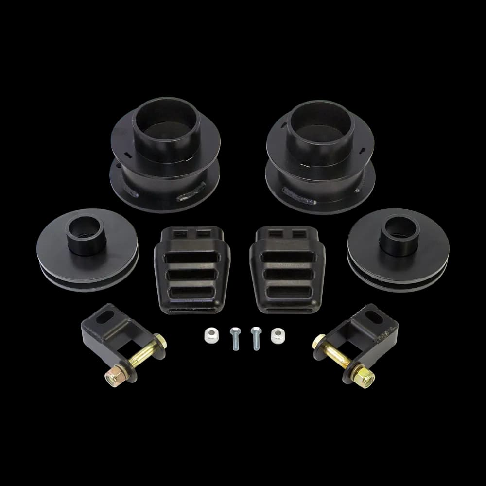 2500 - 3.0 Front Coil Spacer-1.0 Rear Coil Spacer 2014-2016 Dodge-Ram 25003500 4WD