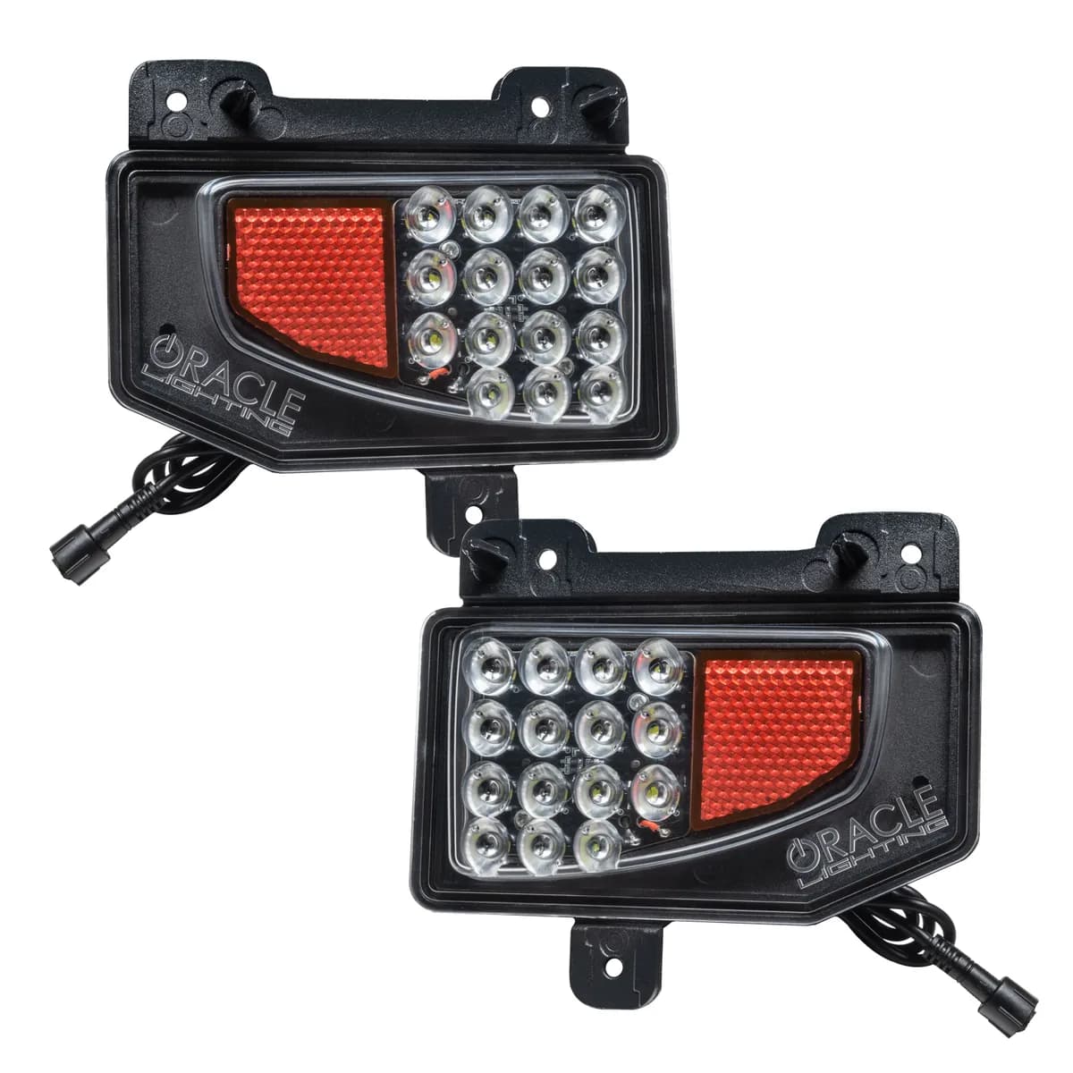 2020-2025 Jeep Gladiator JT Rear Bumper LED Reverse Lights | 1,500 Lumens