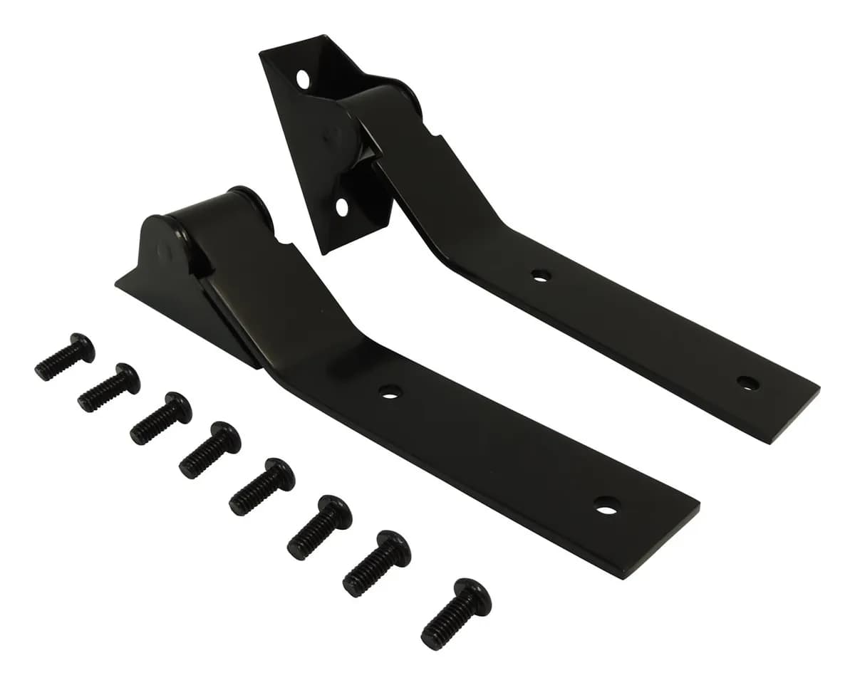 RT Off-Road - Stainless Black Tailgate Hinge Set