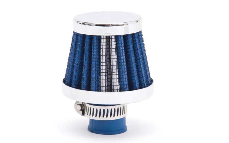 Edelbrock 43513 Conical Valve Cover Breather with 9mm Inlet in Blue Element