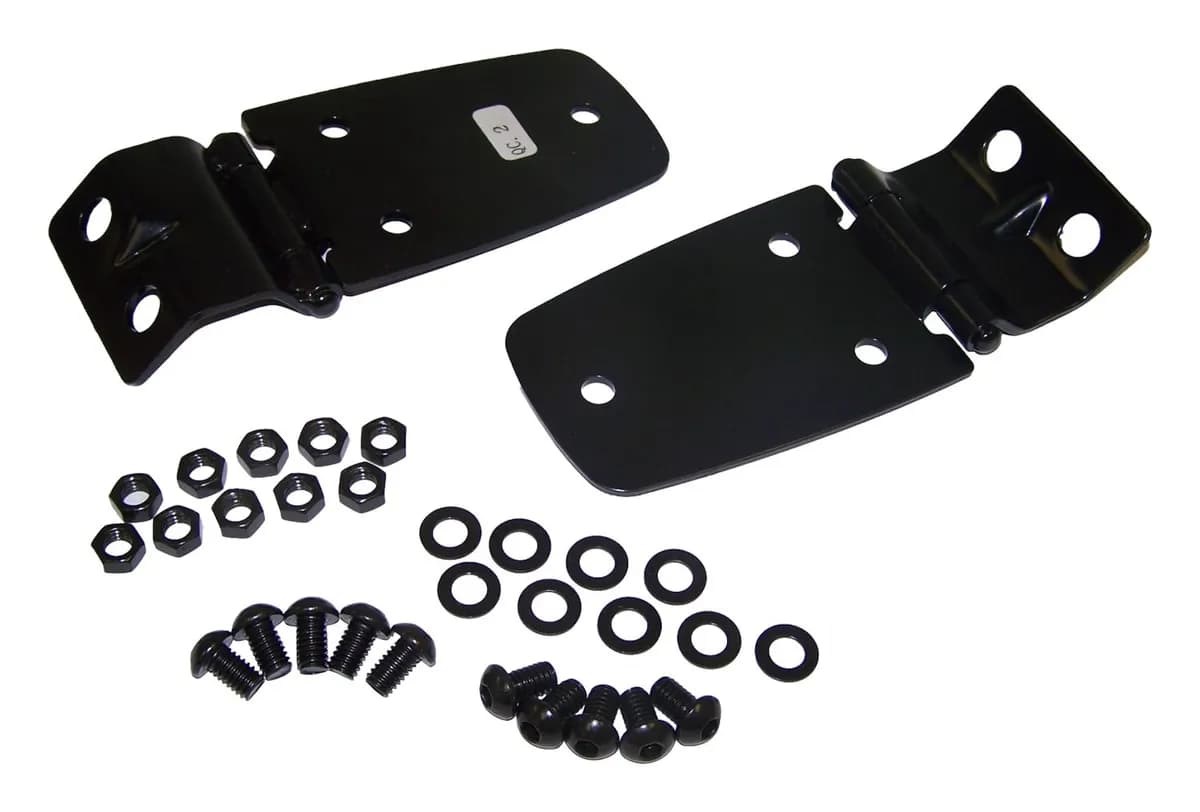 RT Off-Road - Metal Black Hood Hinge Set