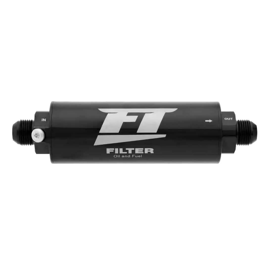 FT Fuel/Oil Filter 12an w/1/8npt port 60-Micron