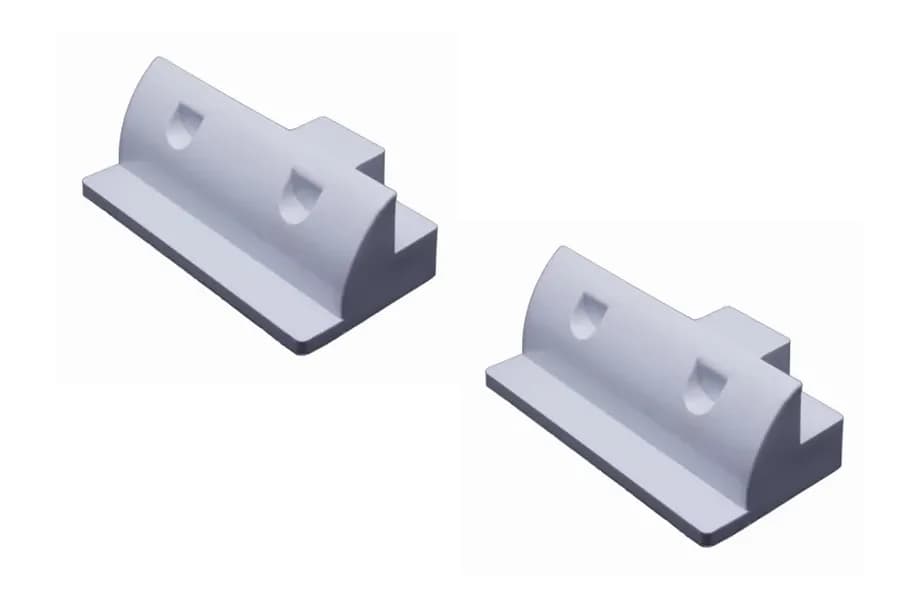 Redarc ABS Plastic Solar Panel Side Mount Set - 2pcs