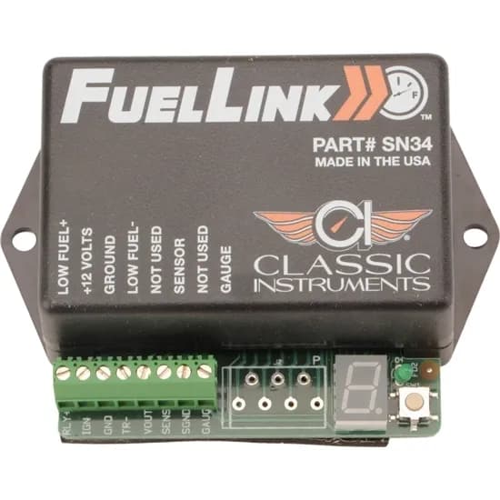 Classic Instruments Fuel Link