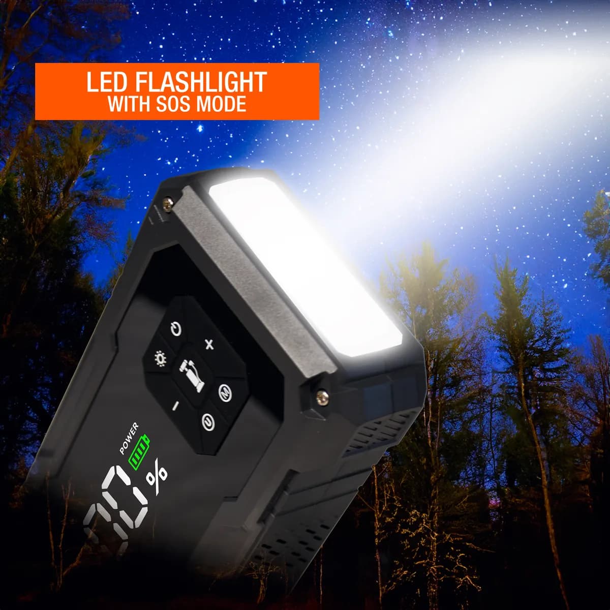 Aire Portable Jump Starter and 150 PSI Digital Air Compressor Mile Marker