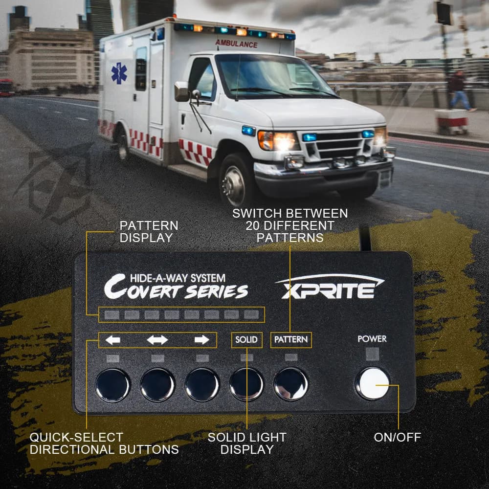 LED Hideaway Strobe Lights | Covert Series