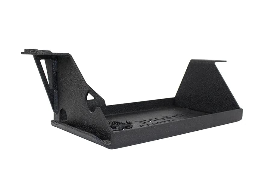 Jeep JK EVAP Canister Skid Plates 07-11 Wrangler JK Steel Black Textured Powdercoat Fishbone Offroad