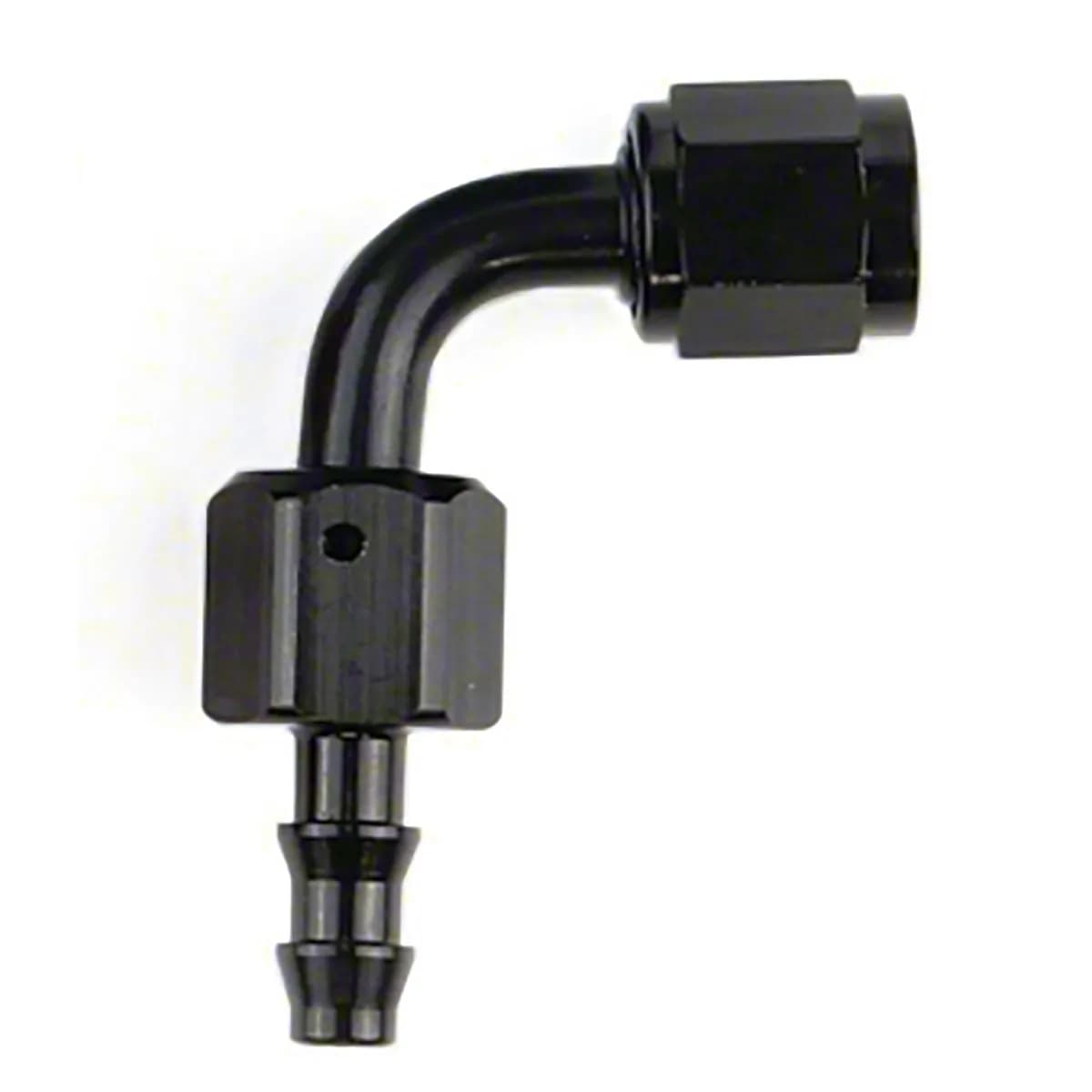 -4an x 90 Blk Push-On Hose End