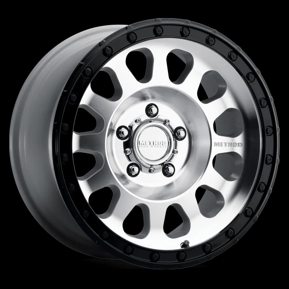 Method Race Wheels MR315 17x8.5 0mm Offset 6x135 87mm Centerbore Machined - Gloss Black Lip MR315785161600