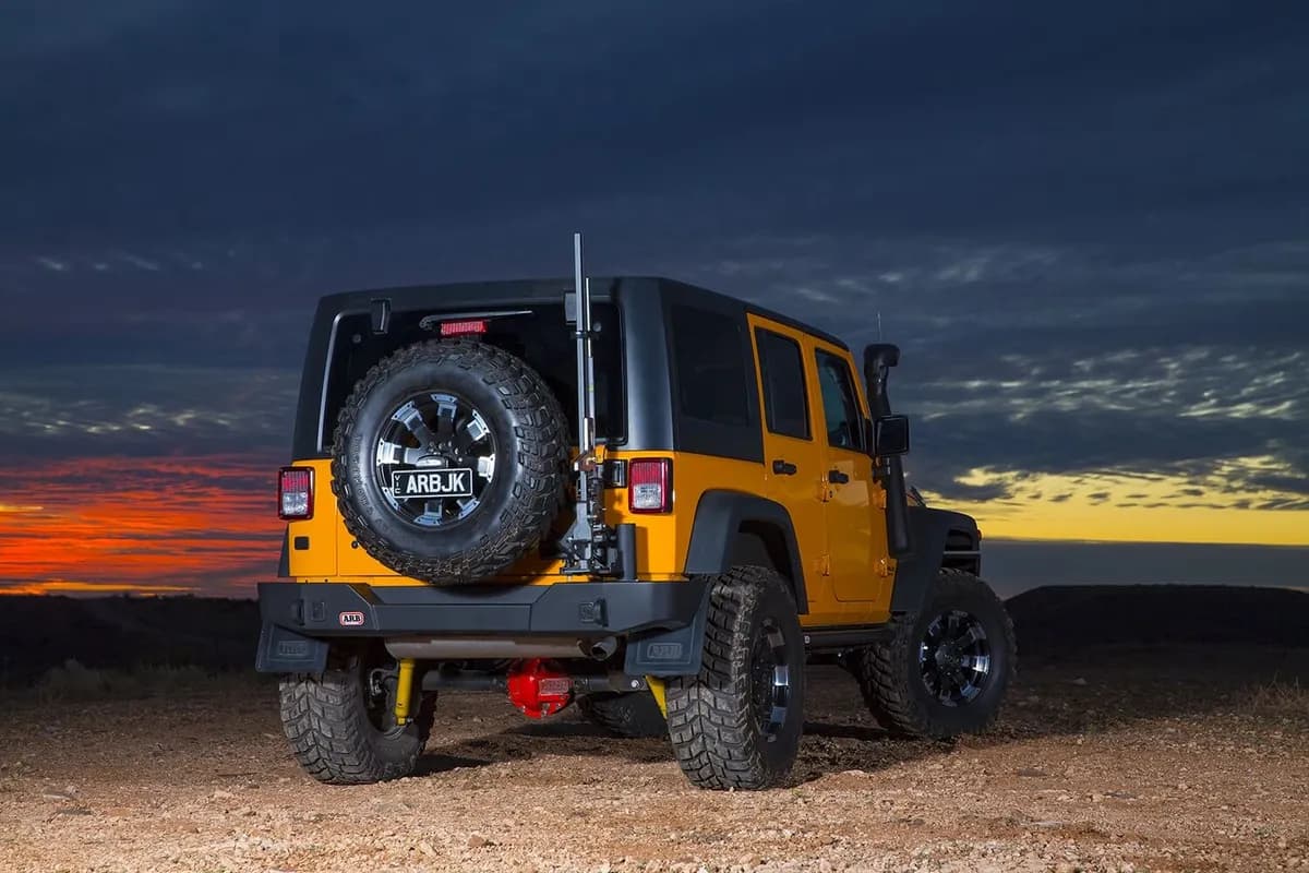 0718 Wrangler Rear Bar Opt Swing Awayintegrit Texture