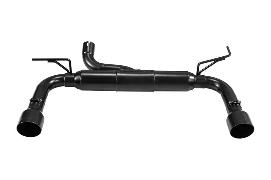 Flowmaster Outlaw Axle-Back Exhaust System - Black - JK 2007-11 3.8L
