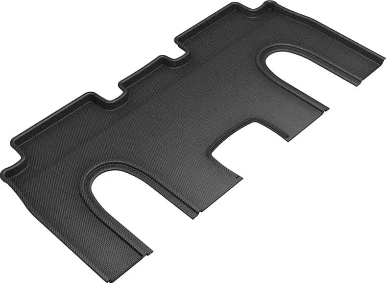 1618 Tesla Model x 6 Seats W/Center Console Kagu Black 2nd Row Floor Liner