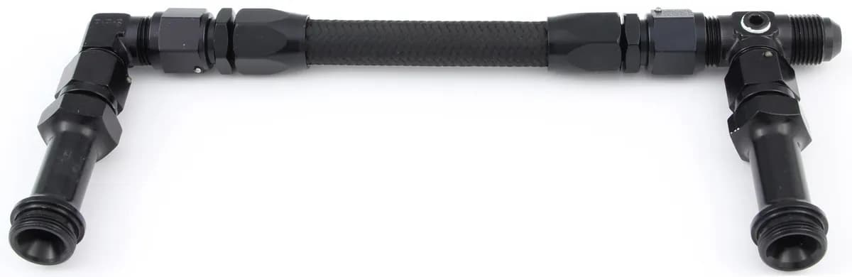 7/820 Dual Inlet 4150 #8 Competition Fuel Line Kit