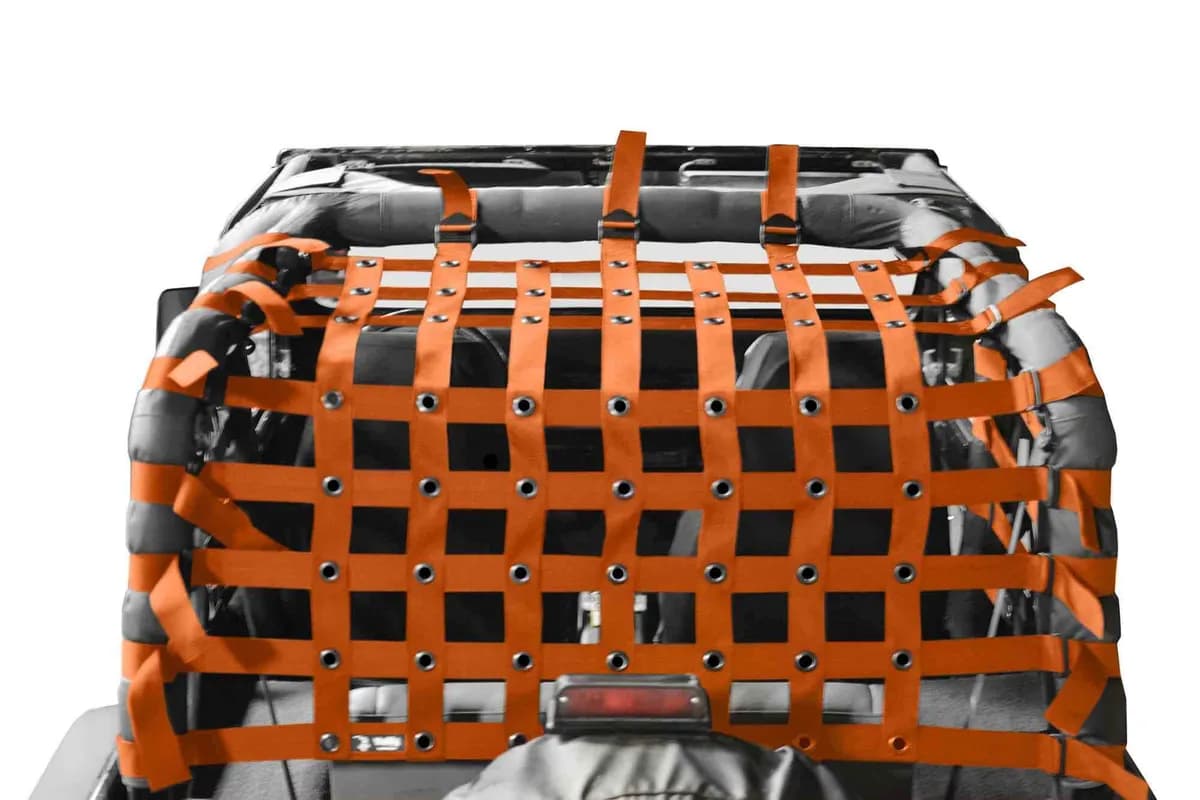 Tops and Covers 1987-1995 Cargo Nets Orange