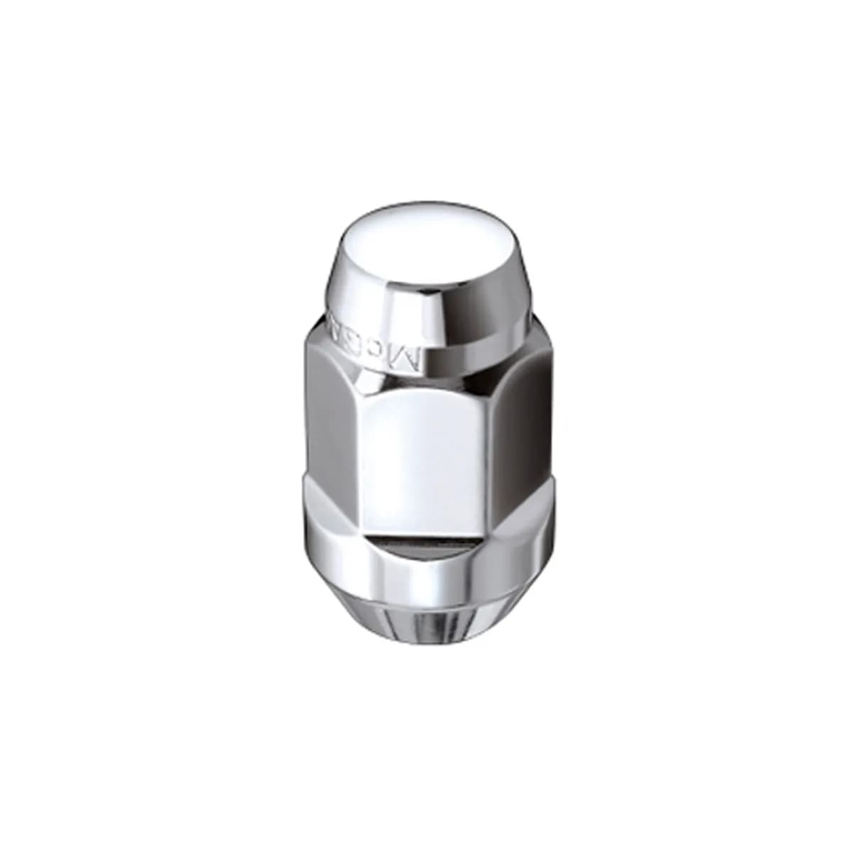 Hex Lug Nut 1/220 Cone Seat Bulge 3/4 Hex 1.45 in Oal Chrome (Box of 100)