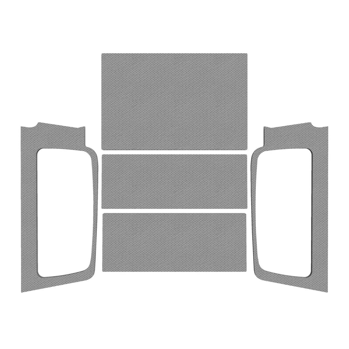 DEI 50605 '04-'06 Wrangler LJ Gray Leather Look Complete Headliner Kit