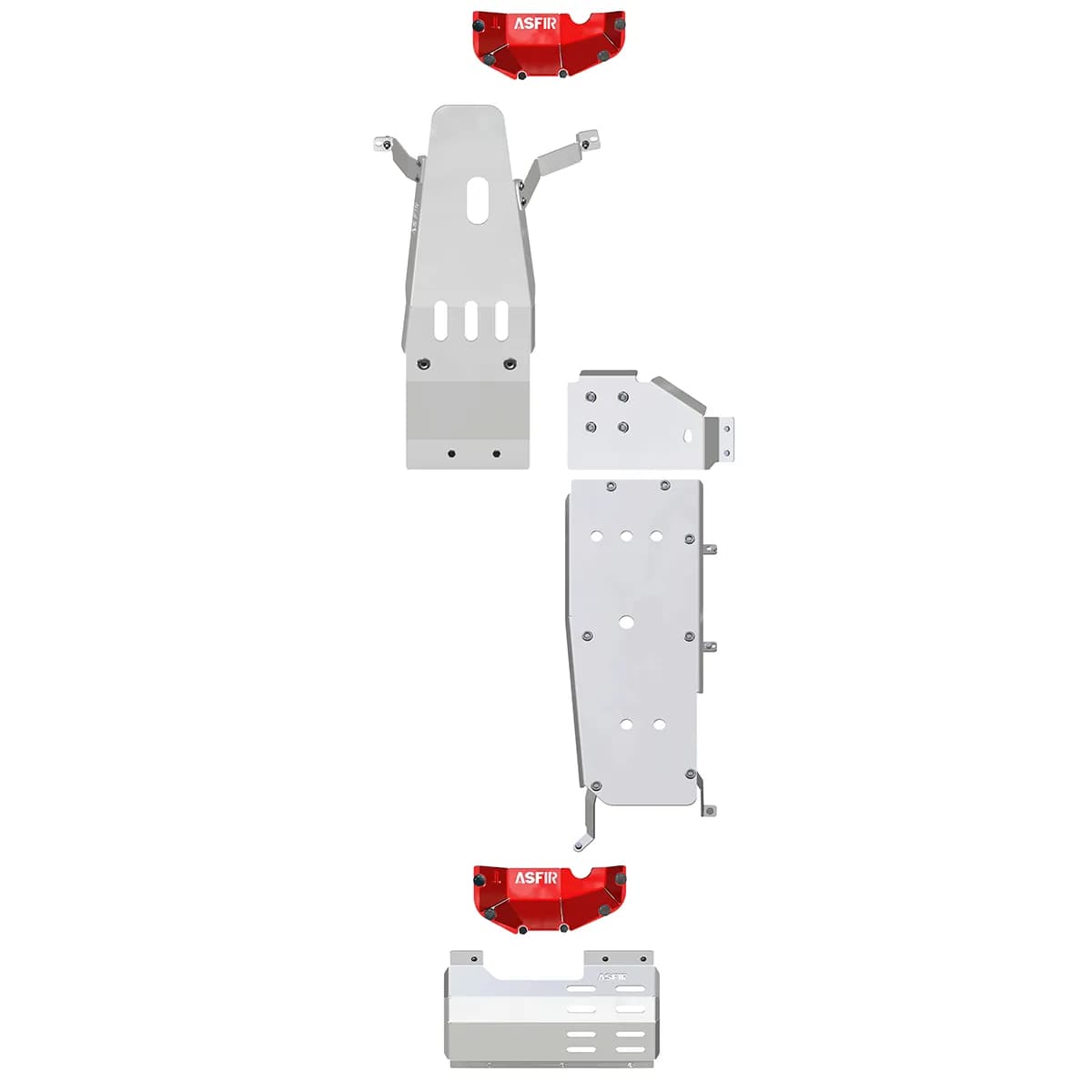 Jeep Wrangler JL EcoDiesel Skid Plate Kit (6 Pcs)