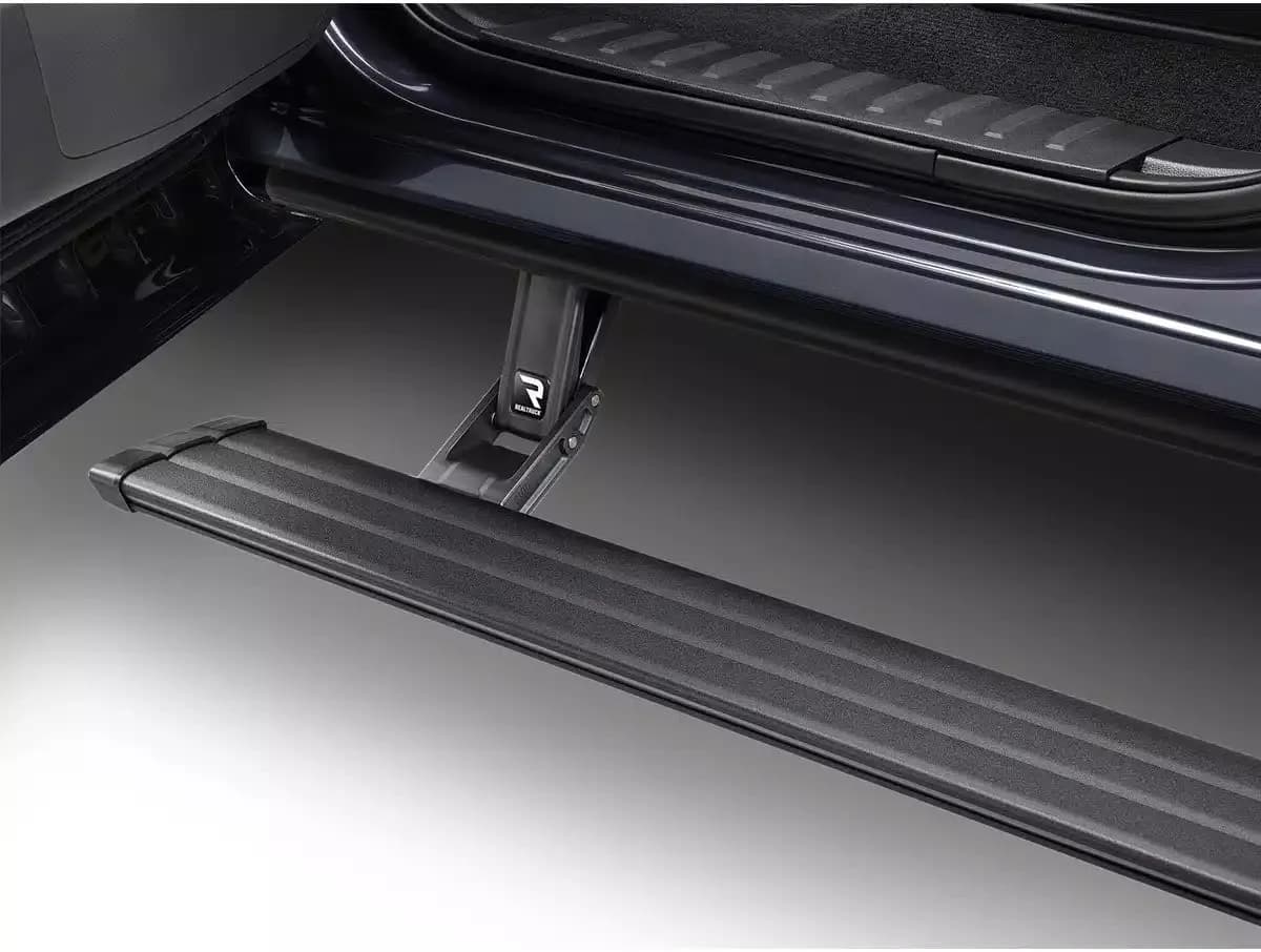 Amp Research 2020 2021 Ford F-250 Super Duty Black Powerstep Vision 96236-01a