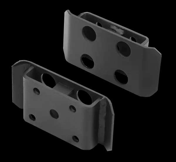 Rear U-Bolt Skid Plates 87-95 YJ