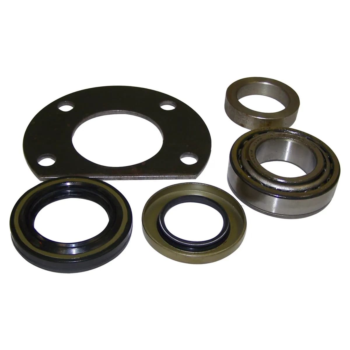 Axle Shaft Bearing Kit; Rear; Incl. Bearings/Seals/Retainers; For Use w/Dana 44 And AMC 20;