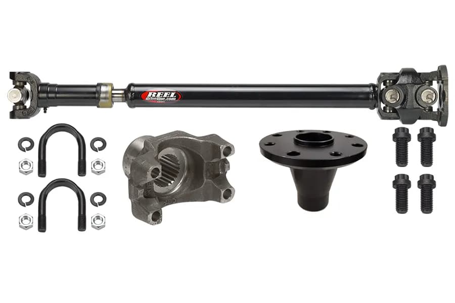 Jeep JK Front Driveshaft 1350 Heavy Duty Front Driveshaft Manual Transmission 12-18 Wrangler JK Reel Driveline