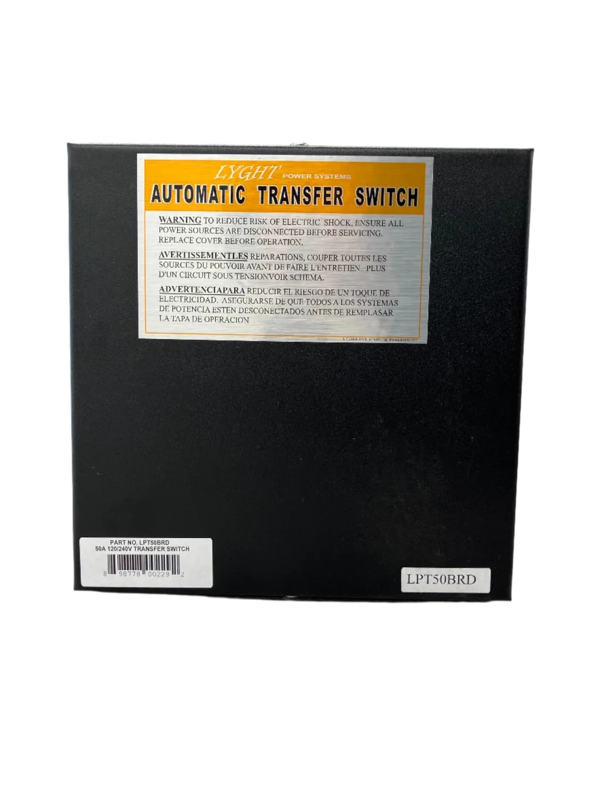 LPT50BRD Automatic Transfer Switch
