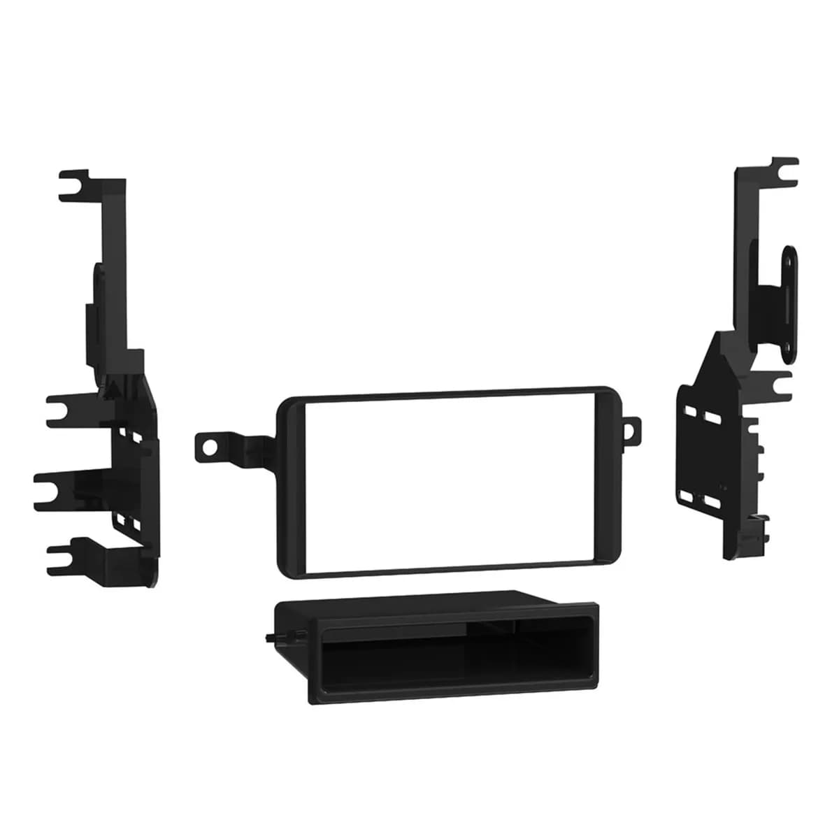 Radio Installation Kit; Iso Din Radio Provision; W/Pocket; Without Nav;