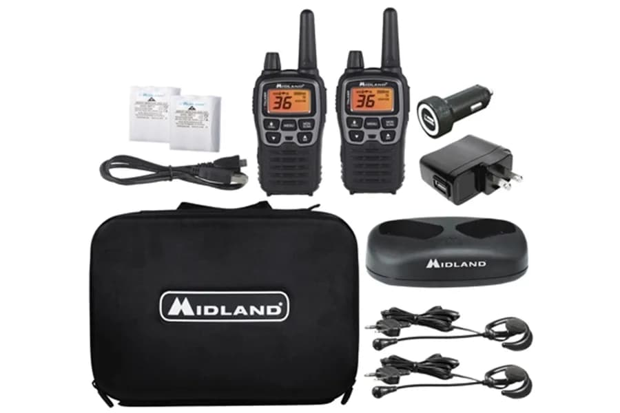 T77 X-Talker® FRS Walkie Talkie Bundle with Case - T77VP5