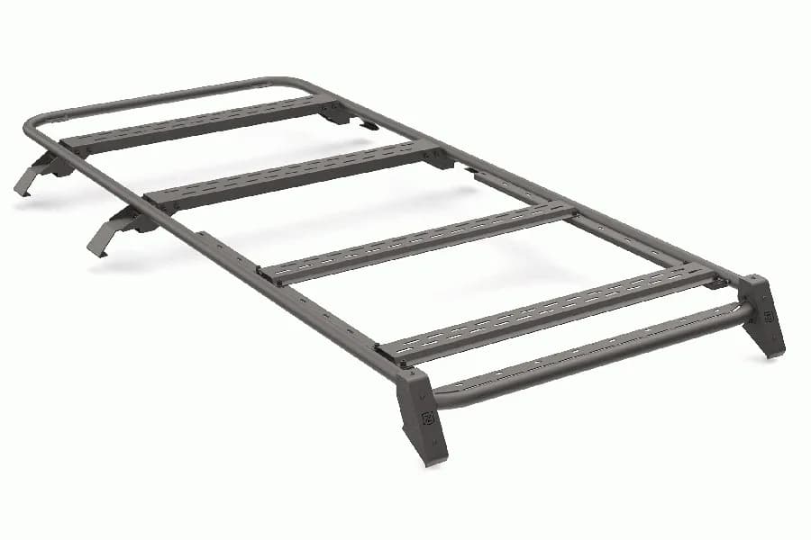 Zroadz Roof Rack Kit - 8 3in Zroadz LED Pod Lights 6 White 2 Amber, Wiring Harness - Bronco 2021+ 4Dr