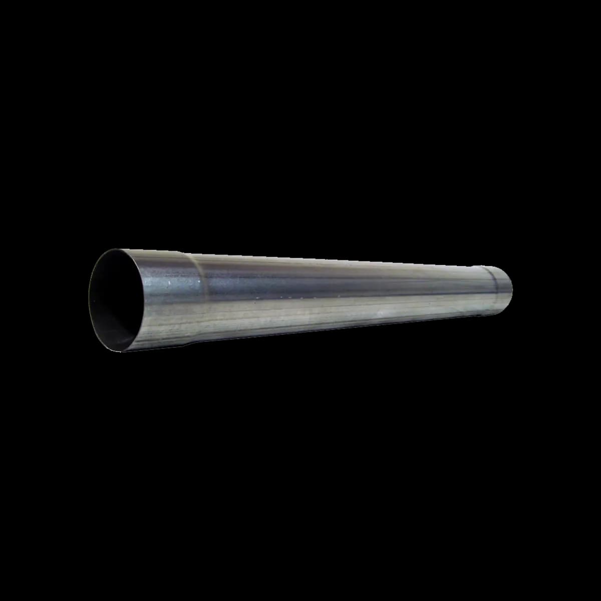 Armor Lite Single System Muffler Delete Pipe; 4 in. Inlet/Outlet Diameter; 36 in. Overall Length; Aluminized; 4 in. Outlet Diameter Tip;