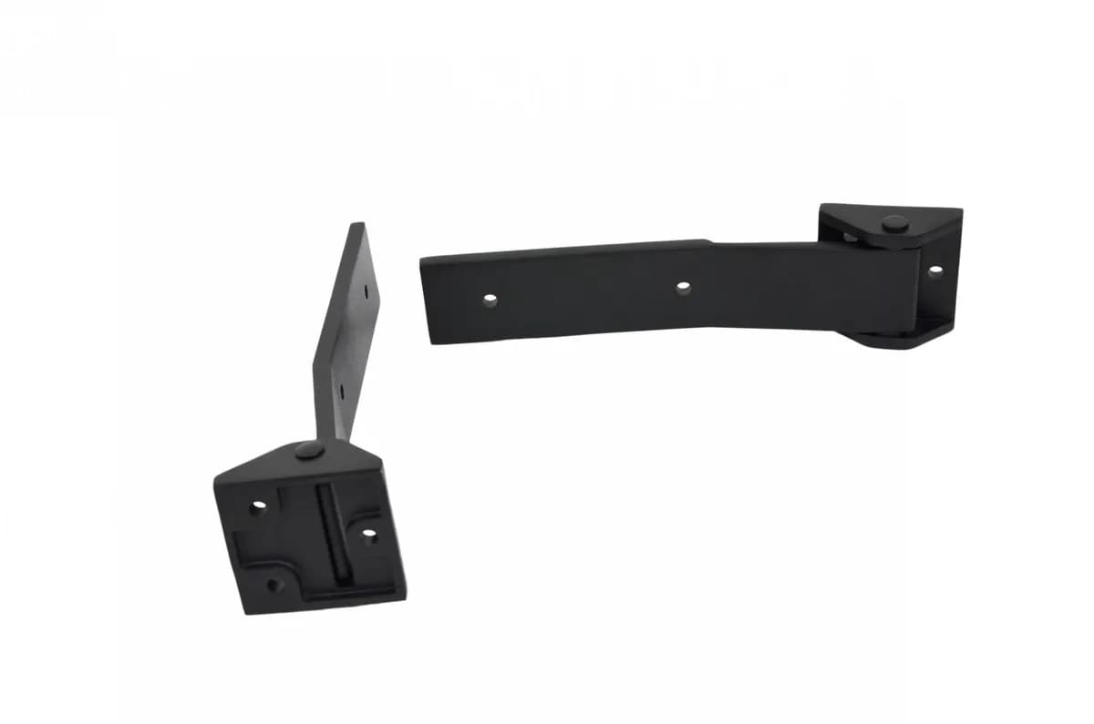 Jeep JK Tailgate Hinge Pair 07-18 Wrangler JK Textured Black Kentrol
