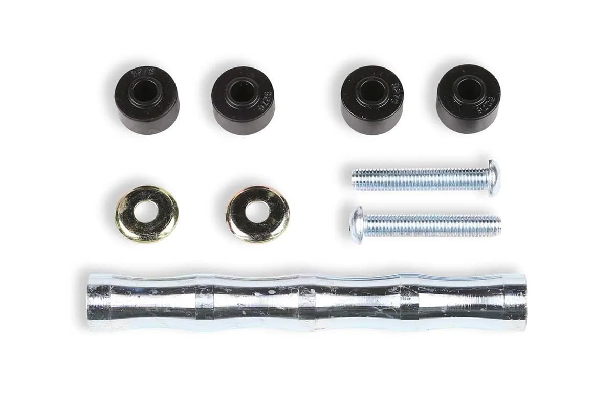 Sway Bar Link Bushing Kit; Stainless Steel w/Hardware;