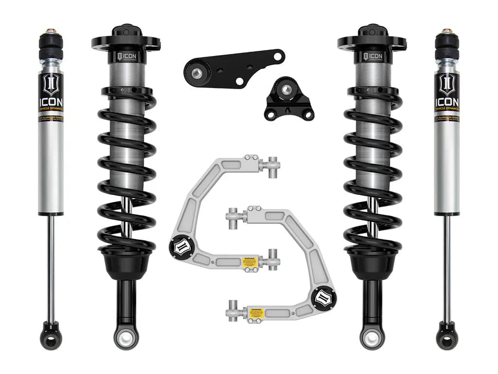 ICON 2024-2025 Toyota Tacoma 1.25-3" Lift, Stage 2 Suspension System, Billet