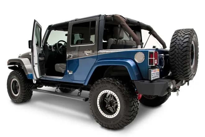 0718 Wrangler JK Unlimited(4door Only)powerstep W/Light Kit