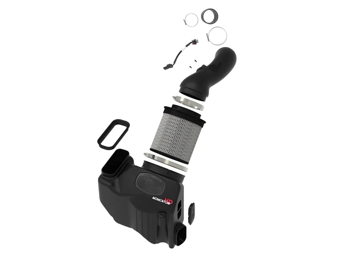 Momentum HD Cold Air Intake System w Pro DRY S Media GM Diesel Trucks 20-21 V8-6.6L td L5P